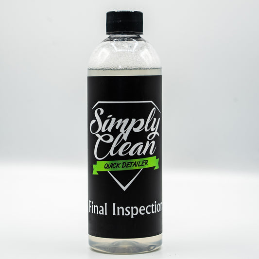Simply Clean Quick Detailer 16oz  Bottle