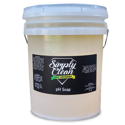 Simply Clean Kikn Kiwi Banana PH Soap 5 Gallon Bottle 